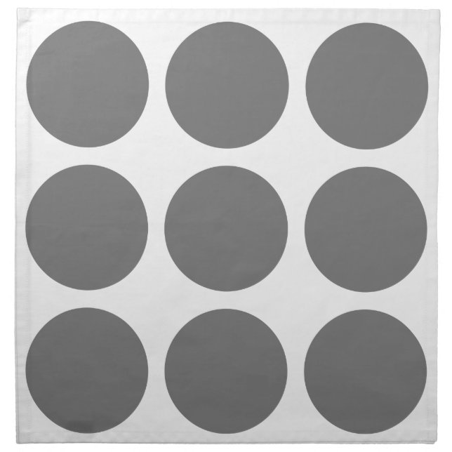 Big Polka Dots Napkins (Front)