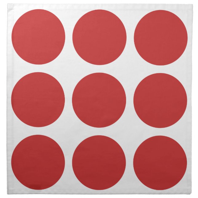 Big Polka Dots Napkins (Front)