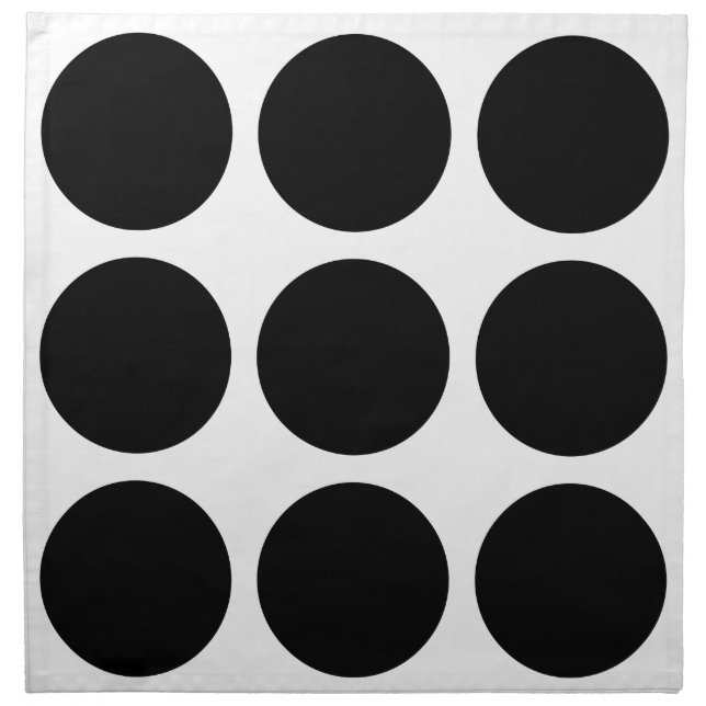 Big Polka Dots Napkins (Front)