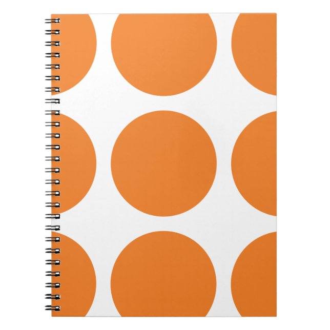 Big Polka Dots Notebook (Front)