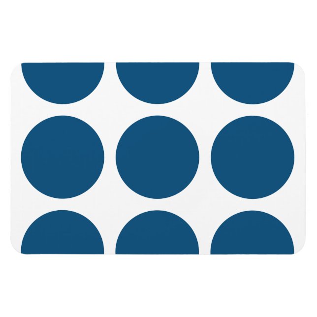 Big Polka Dots Premium Magnet (Horizontal)