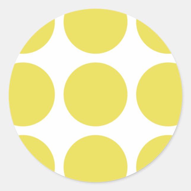 Big Polka Dots Stickers (Front)
