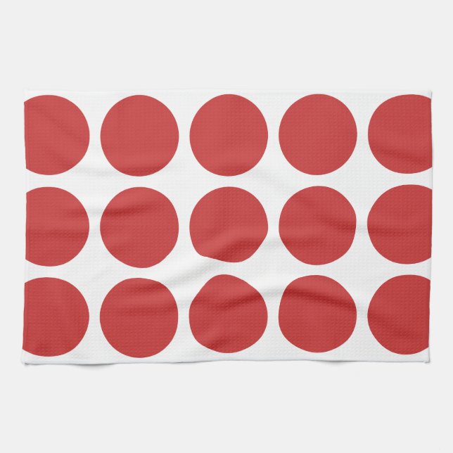 Big Polka Dots Towel (Horizontal)