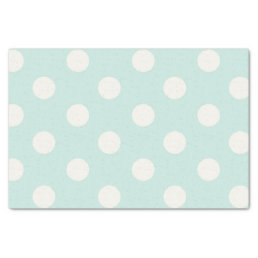 Big Polka Dots Vanilla Chic Pattern Tissue Paper