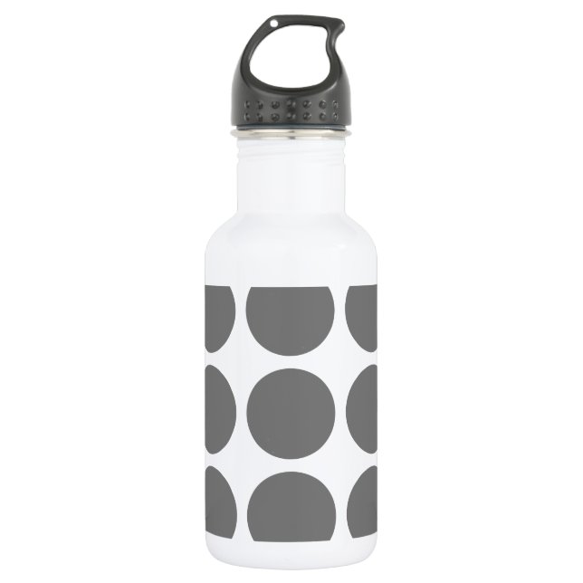 Big Polka Dots Water Bottle (Front)