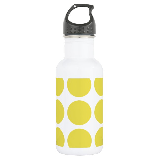 Big Polka Dots Water Bottle (Front)