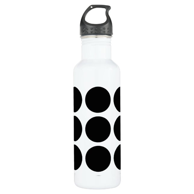 Big Polka Dots Water Bottle (Front)
