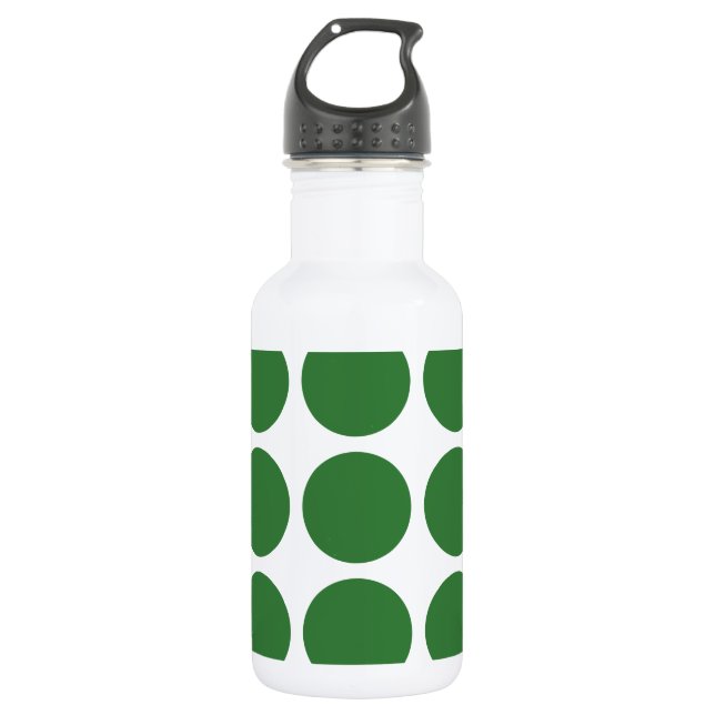 Big Polka Dots Water Bottle (Front)