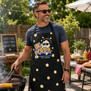 Big Poppa Popcorn Dad Funny Father’s Day Apron