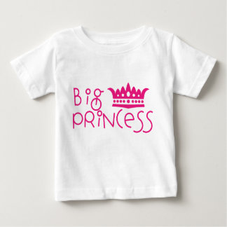 Big Princess with Crown Big Sister Shirt