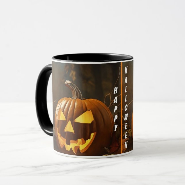 Big Pumpkin Halloween Collection Mug (Front Left)