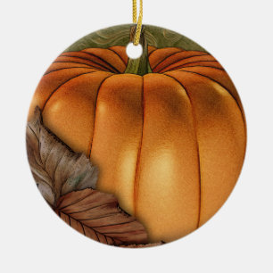 Big Pumpkin Personalized Ornament