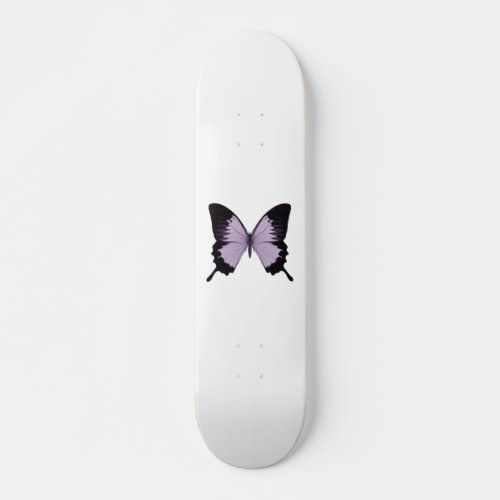 Big Purple  Black Butterfly Skateboard Deck