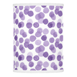 Big Purple Dots Pattern Lamp Shade