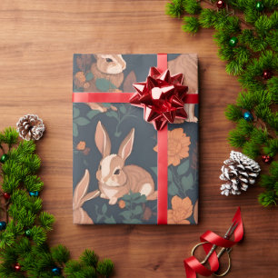 Big Rabbit Mosaic Colorful Personalized Pattern Wrapping Paper