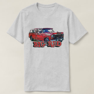 Big Red 2-Design Higher up T-Shirt