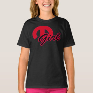 BIG Red and Black M Mopar GIRL Classic T-Shirt