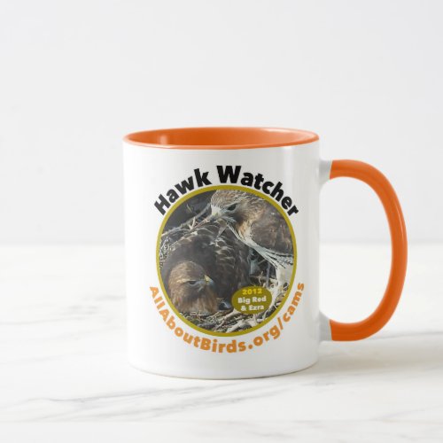 Big Red and Ezra Hawk Watcher Photo Mug