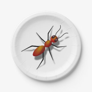 Big Red Ant Paper Plates