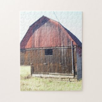 Big Red Barn Jigsaw Puzzle