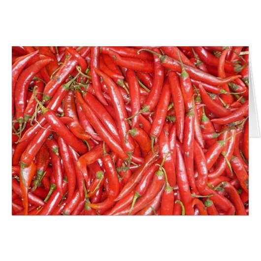big red chillies cards (Front Horizontal)