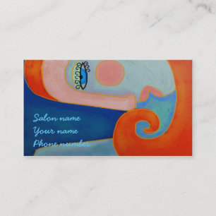 Big Red Curl Appointment Card