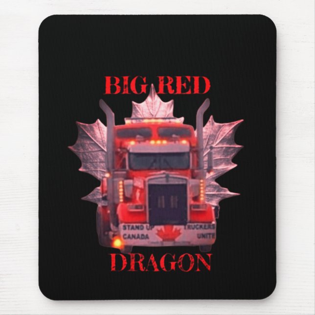 BIG RED DRAGON MOUSE PAD (Front)