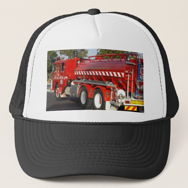 Big Red Fire Engine, Trucker Hat (Front)