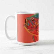 Big Red Fish Mug