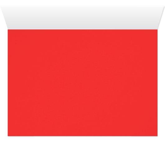 Big Red Flower Card (Inside Horizontal (Bottom))