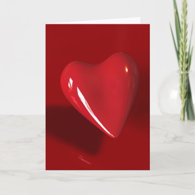 Big Red Heart Card (Front)