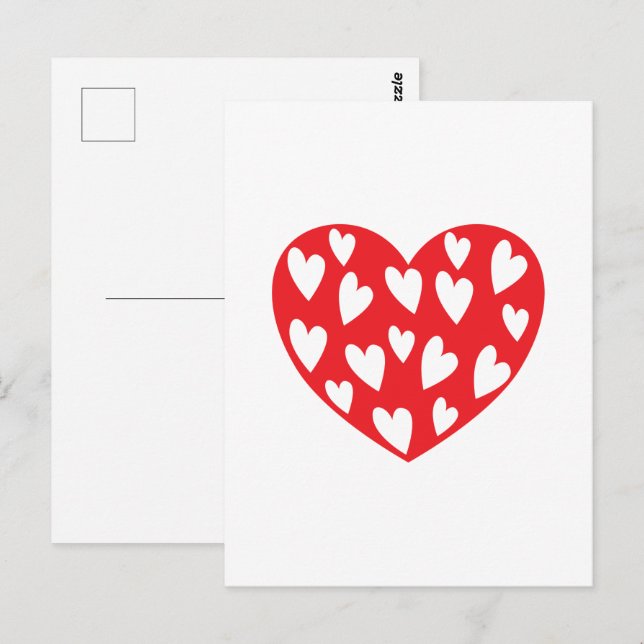 Big Red Heart Card (Front/Back)