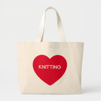 Big Red Heart Customizable Bag (Long Text)