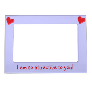 Big Red Heart Love Crush_So Attractive Magnetic Photo Frame