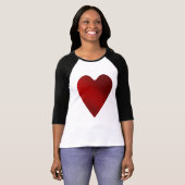 Big red heart | Valentines day T-Shirt (Front Full)