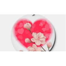 Big Red Heart Wind Chime