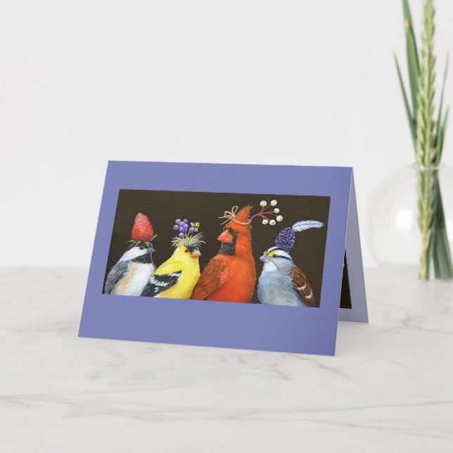 Big Red Hosts the Berry Festival Card (Front)