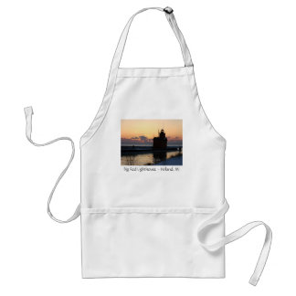Big Red Lighthouse Adult Apron