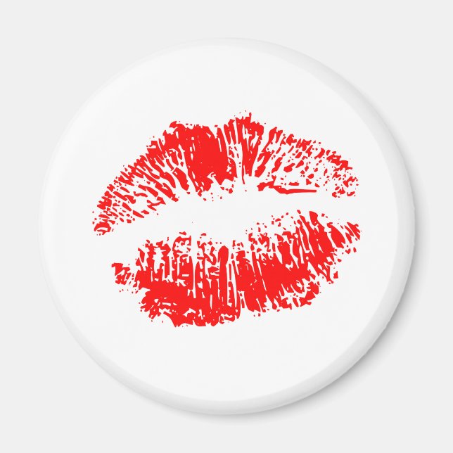 Big Red Lips Magnet (Front)