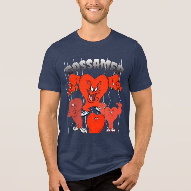 Big Red Monster Tri-Blend Shirt (Front)