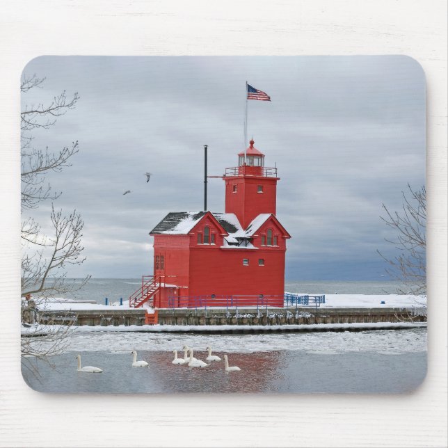 Big Red Mouse Pad (Front)