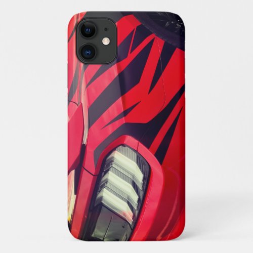 Big Red Mustang phone case