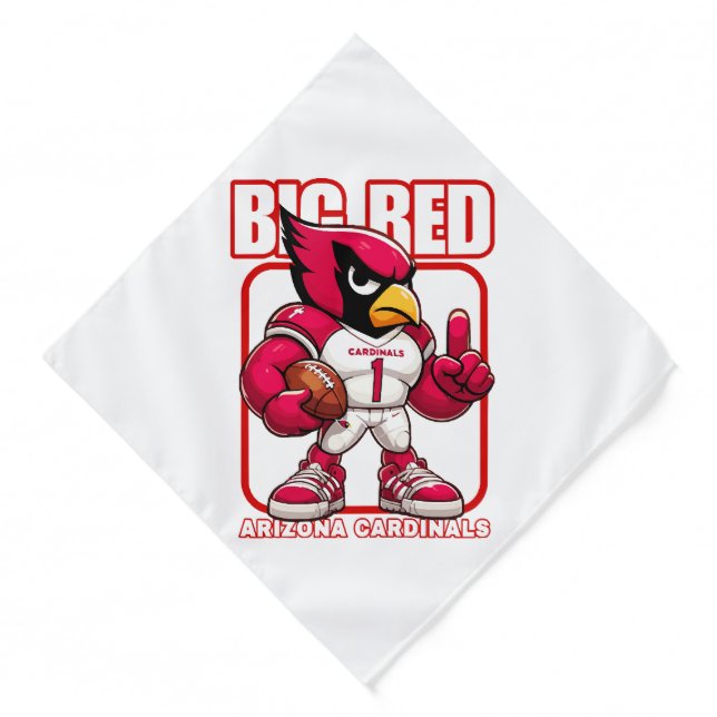 Big Red no 1 Bandana (Front)