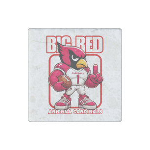 Big Red no 1 Stone Magnet