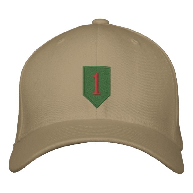 big red one baseball cap