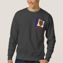 big red one hoodie