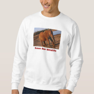 Big Red Save Our Wildlife Sweatshirt