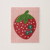 Big Red Strawberry Jigsaw Puzzle