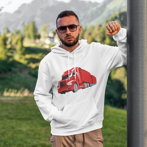 Big Red Truck Hoodie