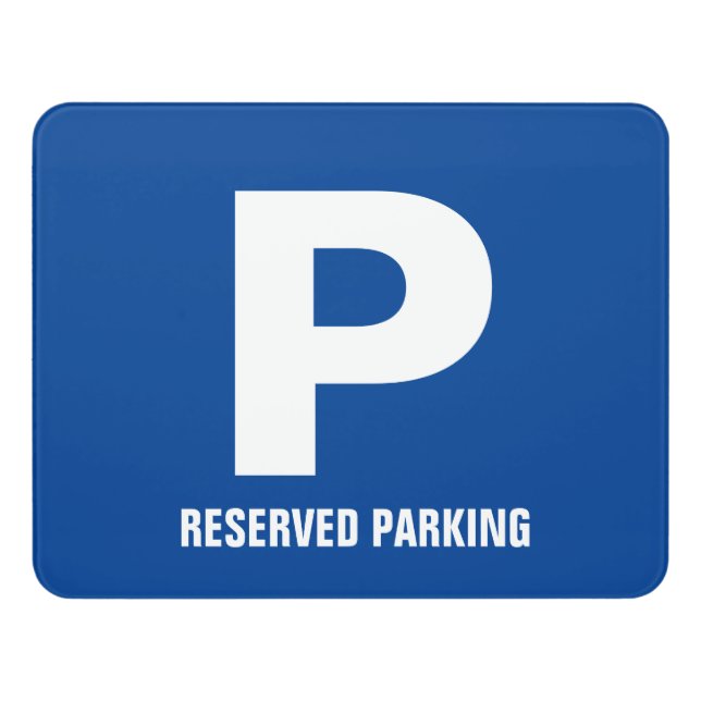 Big reserved parking signs for business office (Contemporary Front)